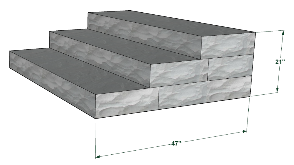 Steps and Fillers Installation - Oakville Stone